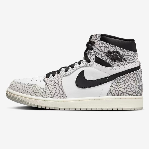 Nike Air Jordan 1 Retro High OG “White Cement” aka “Elephant Print” sneakers - Picture 2 of 12